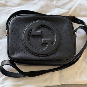 Gucci Blondie  Leather Crossbody Bag never used
